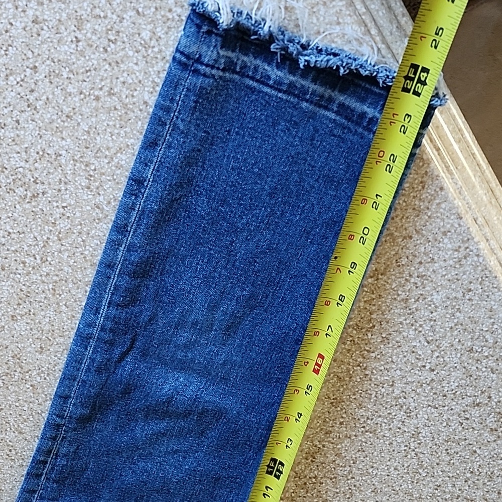 Express Mom Jean Super High Rise Button Fly Size 0 Reg - Picture 11 of 13